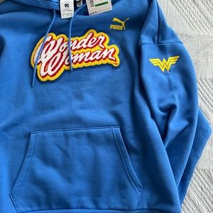 Puma | Jackets u0026 Coats | Nwt Puma Wonder Woman Hoodie | Poshmark